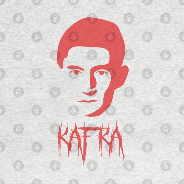 Franz Kafka Metal Font - German Literature Author by isstgeschichte